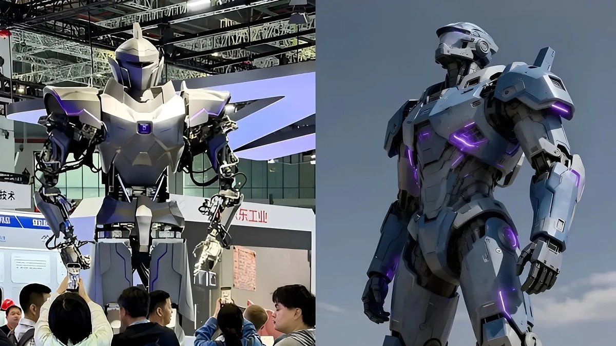 Tiêu điểm: Công ty Trung Quốc ra robot hình người cao 4 mét